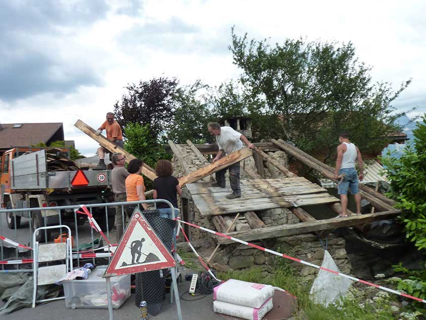 Le toit du four a vécu Le toit du four a vécu